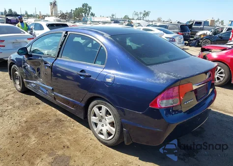 2011 Honda Civic Lx from USA, damaged, VIN 2HGFA1F55BH505354